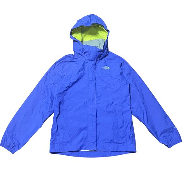 The North Face Girls Youth Purple HyVent Windbreaker Jacket Size Medium - Picture 1 of 8